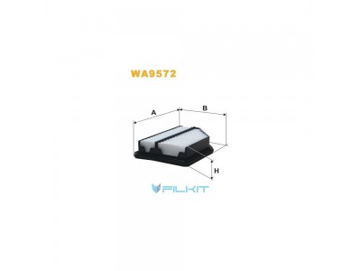 Фільтр  повітряний  WA9592  [WIX]