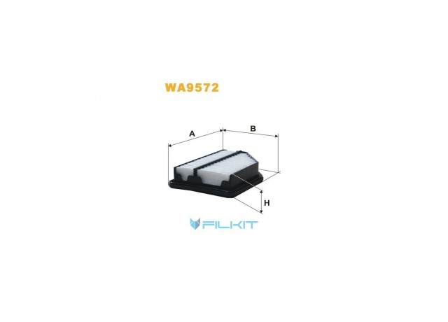 Фільтр  повітряний  WA9592  [WIX]