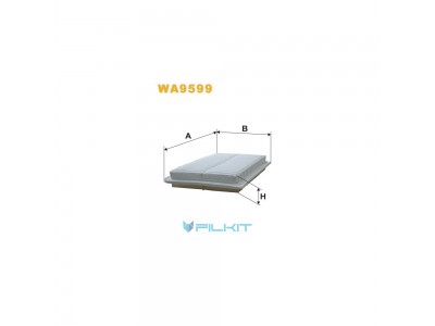 Фільтр  повітряний  WA9599  [WIX]