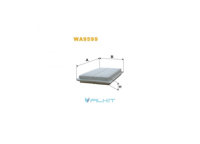 Фільтр  повітряний  WA9599  [WIX]