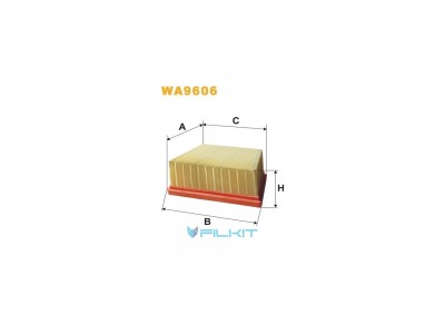 Фільтр  повітряний  WA9606  [WIX]