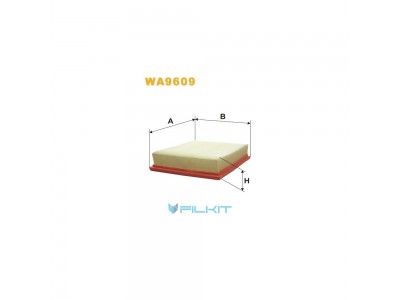 Фільтр  повітряний  WA9609  [WIX]