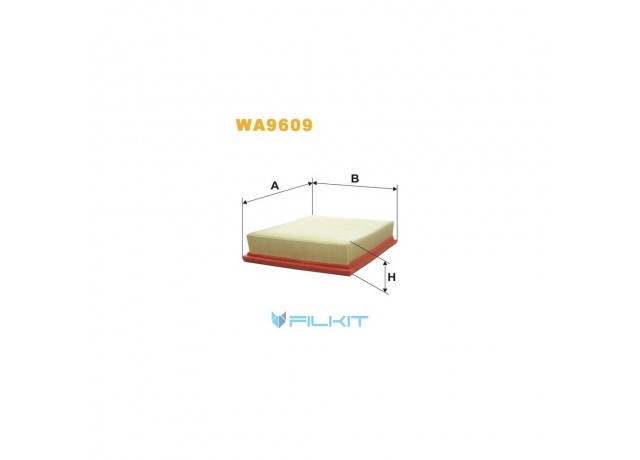 Фільтр  повітряний  WA9609  [WIX]