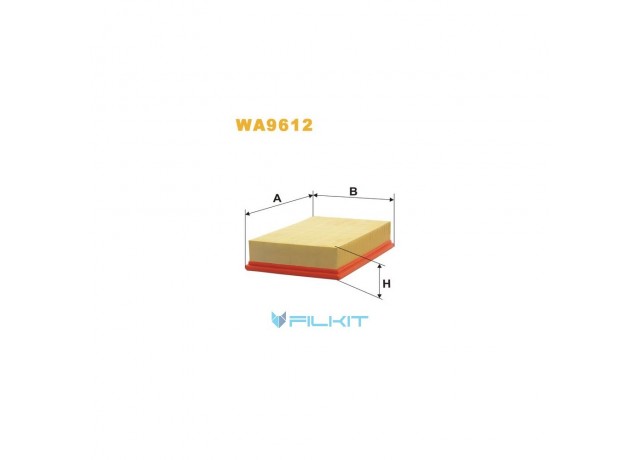 Фільтр  повітряний  WA9612  [WIX]