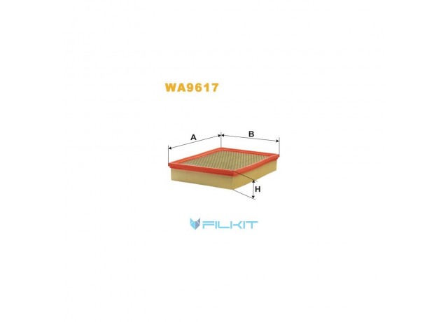 Фільтр  повітряний  WA9617  [WIX]