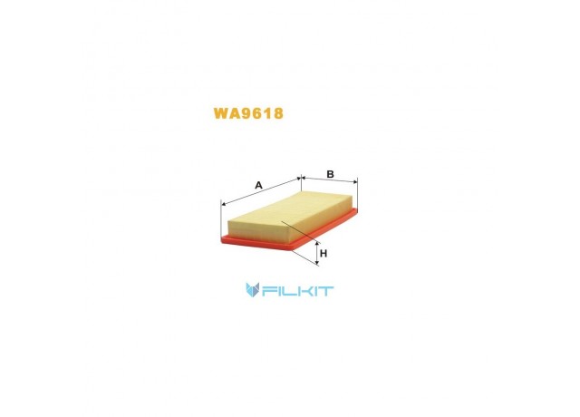 Фільтр  повітряний  WA9618  [WIX]
