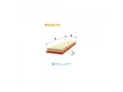 Фільтр  повітряний  WA9619  [WIX]