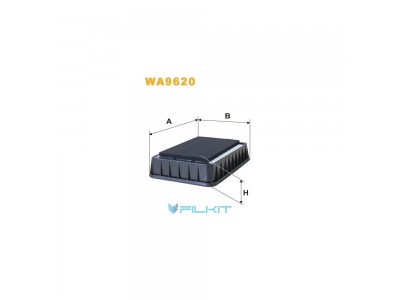 Фільтр  повітряний  WA9620  [WIX]