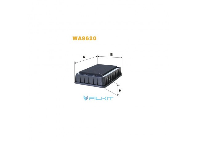Фільтр  повітряний  WA9620  [WIX]