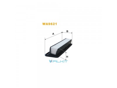 Фільтр  повітряний  WA9621  [WIX]