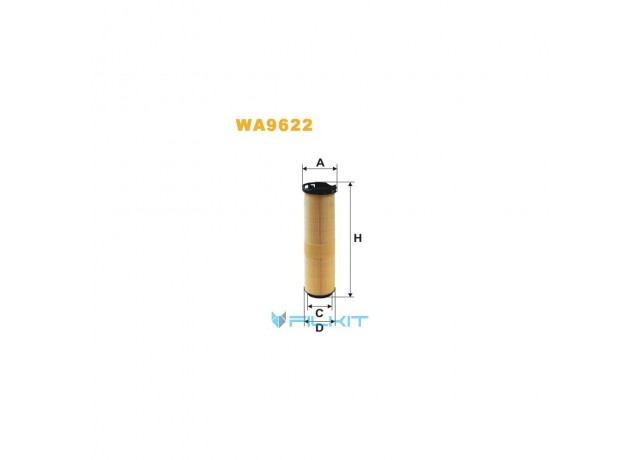 Фільтр  повітряний  WA9622  [WIX]