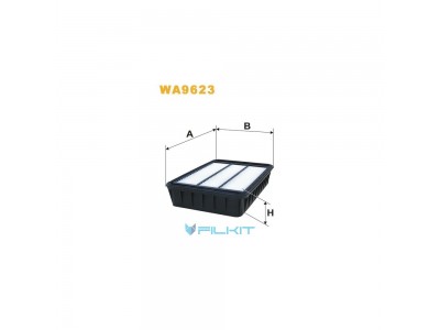 Фільтр  повітряний  WA9623  [WIX]