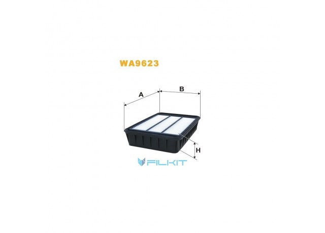Фільтр  повітряний  WA9623  [WIX]