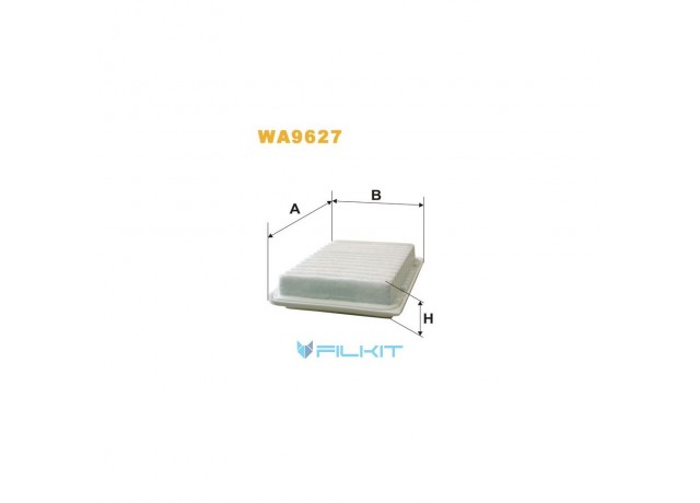 Фільтр  повітряний  WA9627  [WIX]