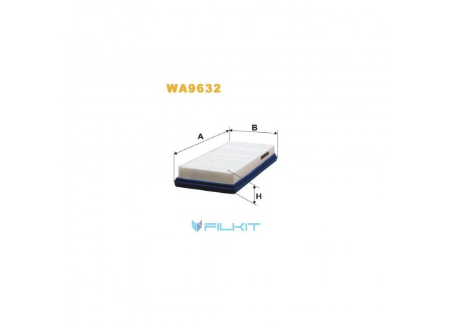 Фільтр  повітряний  WA9632  [WIX]