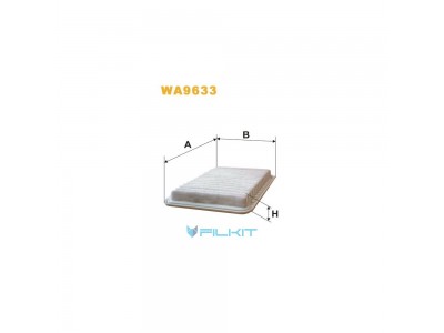 Фільтр  повітряний  WA9633  [WIX]