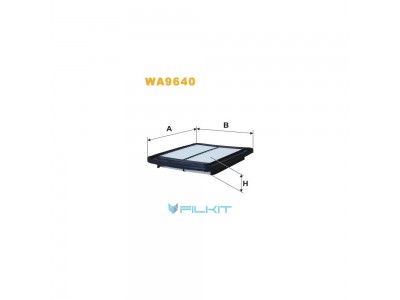 Фільтр  повітряний  WA9640  [WIX]
