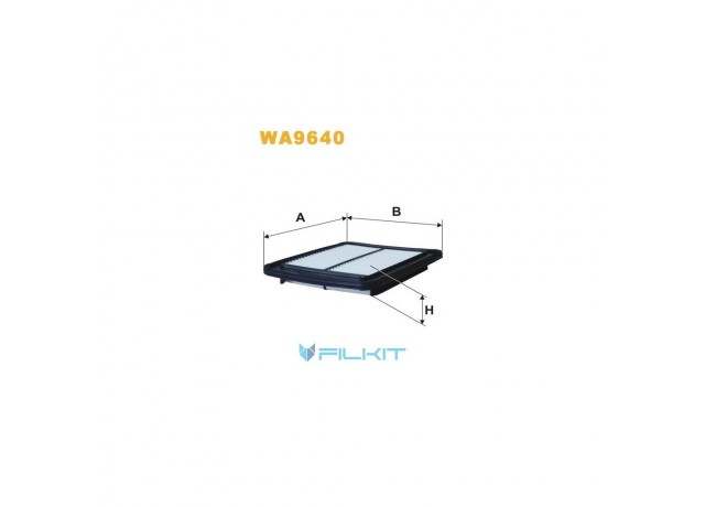 Фільтр  повітряний  WA9640  [WIX]