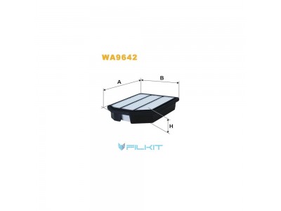 Фільтр  повітряний  WA9642  [WIX]