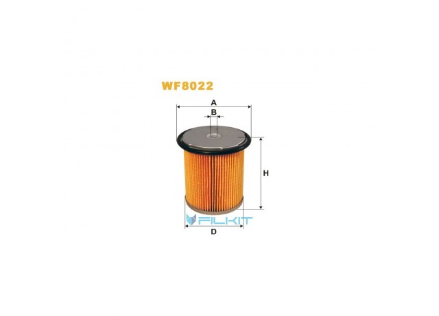Фильтр  топливный  (вставка)  WF8022  [WIX]
