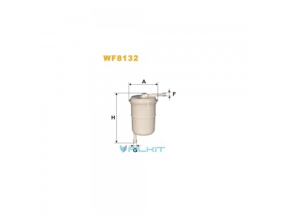 Фильтр  топливный  WF8132  [WIX]