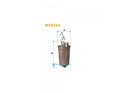 Фільтр  паливний  WF8253  [WIX]