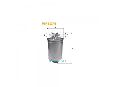 Фільтр  паливний  WF8276  [WIX]