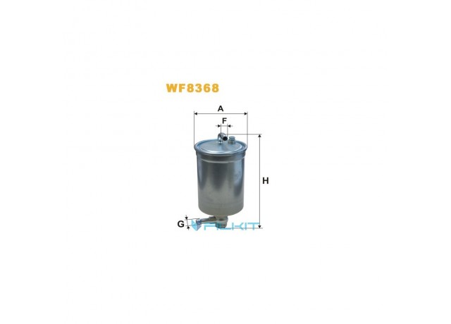 Фільтр  паливний  WF8368  [WIX]