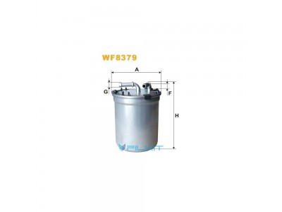 Фільтр  паливний  WF8379  [WIX]