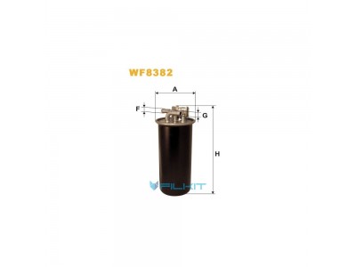 Фільтр  паливний  WF8382  [WIX]