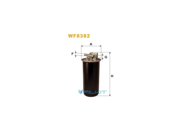 Фільтр  паливний  WF8382  [WIX]
