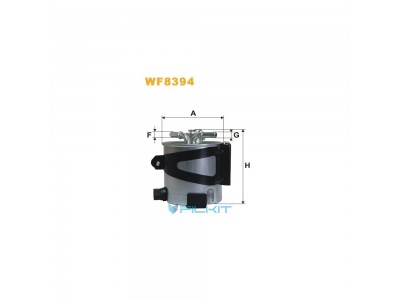 Фільтр  паливний  WF8394  [WIX]