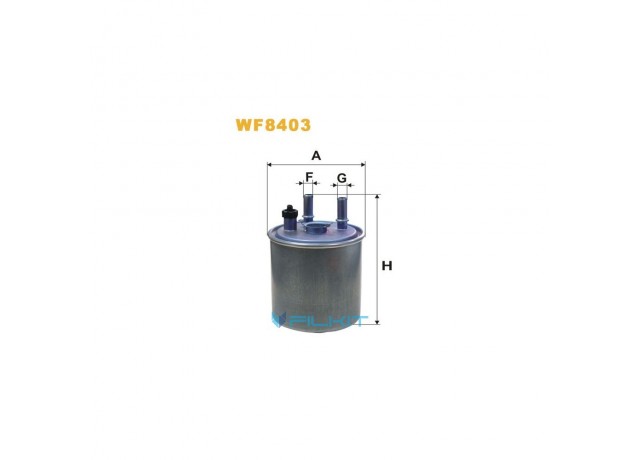 Фільтр  паливний  WF8403  [WIX]