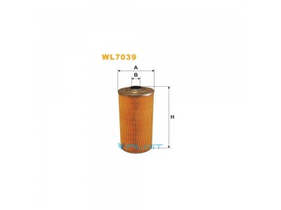 Фильтр  масляный  (вставка)  WL7039  [WIX]