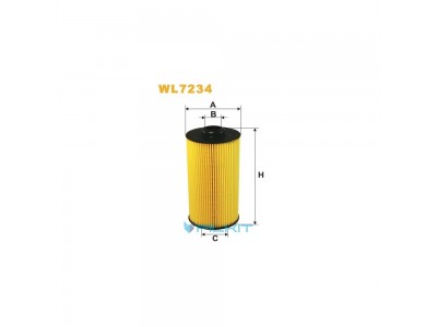 Фільтр  масляний  (вставка)  WL7234  [WIX]