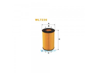 Фільтр  масляний  WL7236  [WIX]