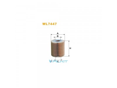 Фильтр  масляный  (вставка)  WL7447  [WIX]