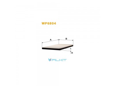 Фільтр  салону  (фільтр  кабіни)  WP6804  [WIX]
