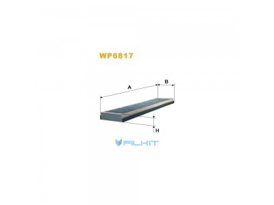 Фільтр  салону  (фільтр  кабіни)  WP6817  [WIX]