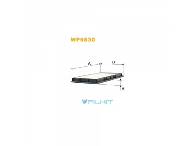 Фільтр  салону  (фільтр  кабіни)  WP6830  [WIX]