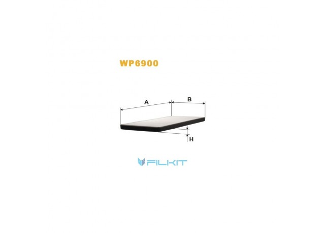 Фільтр  салону  (фільтр  кабіни)  WP6900  [WIX]