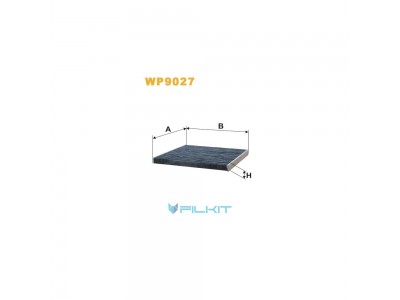Фільтр  салону  (фільтр  кабіни)  WP9027  [WIX]