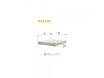 Фільтр  салону  (фільтр  кабіни)  WP9108  [WIX]