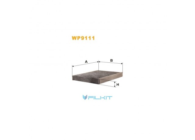 Фільтр  салону  (фільтр  кабіни)  WP9111  [WIX]
