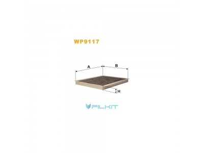 Фільтр  салону  (фільтр  кабіни)  WP9117  [WIX]