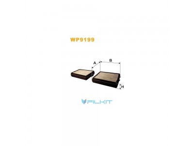 Фільтр  салону  (фільтр  кабіни)  WP9199  [WIX]