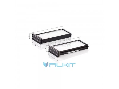 Фільтр  салону  (фільтр  кабіни)  CU  23  000-2  [MANN]