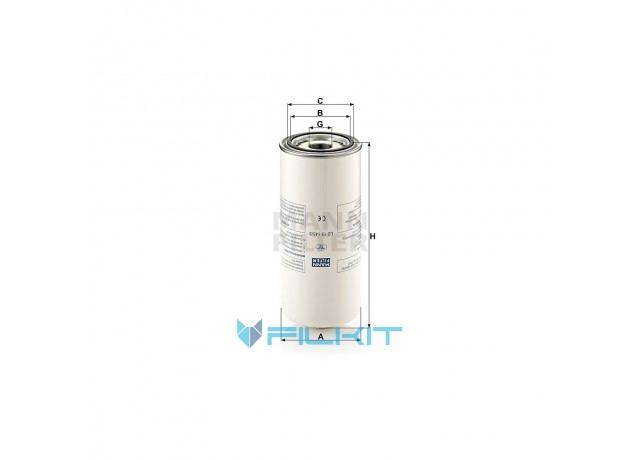 Фильтр  воздушный  (сепаратор)  LB13145/3  MANN