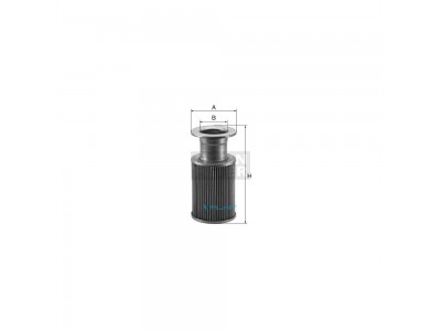 Фільтр  гідравлічний  (вставка)  HD  76  [MANN]